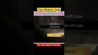 Free Redeem Code For Last Island Of Survival #lios #gaming #trendingshorts #lios #ldrs #shorts