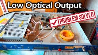 Transmitter Low Optical Output Problem solved within 3 mins | how to easily repair low optical issue