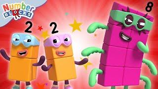 Aventures à Numberland | Apprendre à compter | mathématiques pour les enfants | Numberblocks french