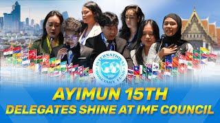 AYIMUN 15th Bangkok: Delegates shine at IMF Council