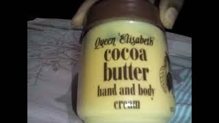 Cocoa butter hand and body cream