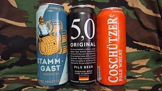 Пиво 5,0 Original, STAMMGAST Hefeweizen, COSCHUTZER Pale Wheat