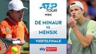 De Minaur vs. Mensik  - Viertelfinale | Erste Bank Open Wien 2024 | Highlights - Sky Tennis