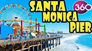Santa Monica Pier 360 Video Walking Tour