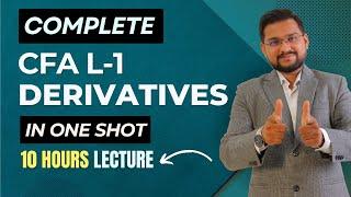 CFA Level 1 Derivatives Full Lecture | CFA Derivatives Videos