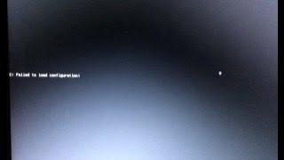 {FIX} OC : Failed to load configuration HACKINTOSH