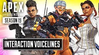 *NEW* Loba Valkyrie and Bangalore Interaction Voicelines - Apex Legends Season 19