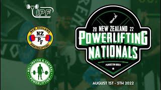 New Zealand Mens Powerlifting Championships 2022- Masters 3-4- Open 59kg-66kg