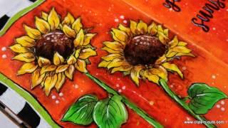 Sunshine Art Journaling with Vicky Papaioannou