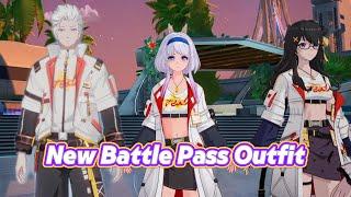 New Battle Pass Outfit Showcase Tower of Fantasy CN 4.5