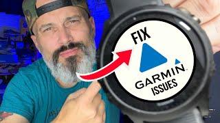 When you CAN'T Fix your Garmin Watch and the Blue Triangle Loop