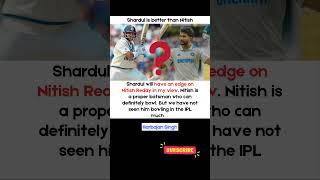 Shardul is better than Nitish!!️#testcricket #englandcricket #indvseng #shardulthakur #nitishkumar