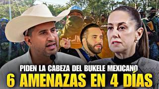 QUIEREN SILENCIAR AL BUKELE MEXICANOAMENAZAN a Carlos Manzo por Combatir a los Narcos