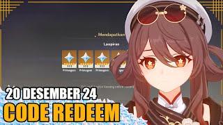 New Code Redeem  | 20 Desember 2024【Genshin Impact】