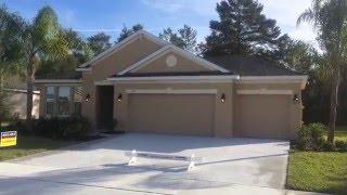 New Construction DR Horton Homes Ormond Beach Florida Robinson Floor Plan 4 bed 3 bath 3 car garage