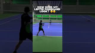 What if I was a left hander? Would my forehand be more threatening? #tennisforehand #lefties #tennis