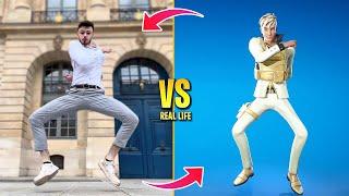 FORTNITE DANCES IN REAL LIFE (Independence, Cairo, Oki Doki, Feel Good, Outlaw, No Tears)