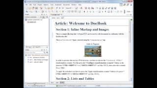 oXygen XML Editor - DocBook Customization