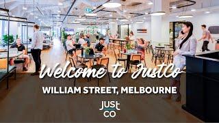 Virtual Tour of JustCo at William Street, Melbourne, Australia