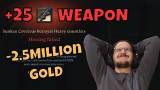 Akkan Weapon GIGA Honing | +25 in 2.5 Million Gold