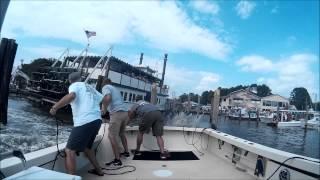 Suicide Bridge Boat Docking 2014 DIY Marine