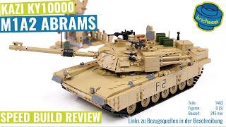 KAZI KY10000 - M1A2 Abrams MBT - Speed Build Review