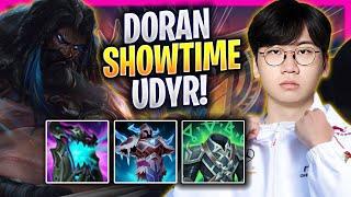 DORAN SHOWTIME WITH UDYR! - T1 Doran Plays Udyr TOP vs Zac! | Season 2024