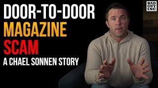 Here's a story about a Door-to-Door magazine salesman...