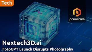 Nextech3D.ai announces FOTOgpt.ai: revolutionary AI-Powered photography studio launches in December