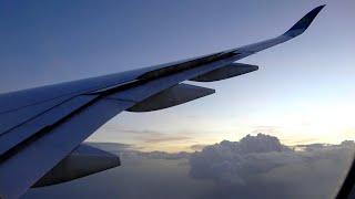 Air Caraïbes Airbus A350 Sunset Approach & Landing in Martinique 