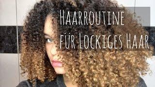 Haarroutine für natürlich lockiges Haar || Luas Looks