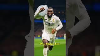RUDIGER VS REFEREE ️