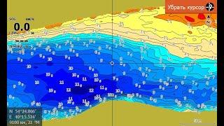 lowrance hook reveal, как раскрасить глубины на эхолоте.