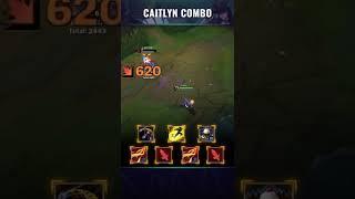 HOW TO Full Caitlyn Combo Guide 