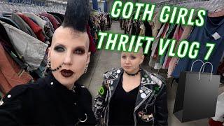 Goth Girls Thrift Vlog & Haul 7 | Madame Absinthe