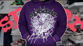 SP5DER Web Purple Hoodie (Review) + ON Body