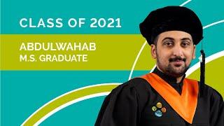 KAUST Class of 2021: Abdulwahab