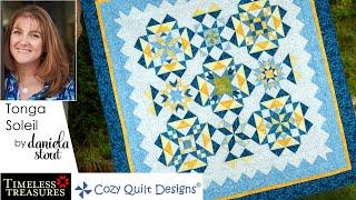 Tonga Soleil Collection - Fabric Presentation by Cozy Quilt Designs