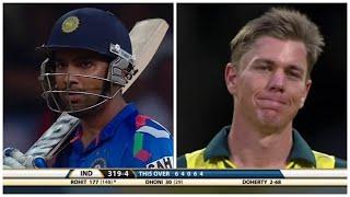  6,4,0,6,4,6 | Rohit Sharma SMASHES Xavier Doherty for 26 In An Over! IND vs AUS 2013