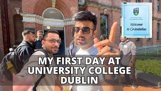 MY FIRST DAY AT University College Dublin (UCD) SMURFIT| INDIAN STUDENT | Post COVID | VLOG 26