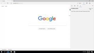 Windows 10 - How to Find Your Downloads in Microsoft Edge