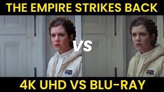 Star Wars The Empire Strikes Back 4K UHD vs Blu ray | 2020 Disney 4K release vs 2011 Fox Blu ray