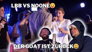 LBB vs NOONE   CROWD STÜRMT DIE BÜHNE  TOPTIER TAKEOVER reaction youJIZI