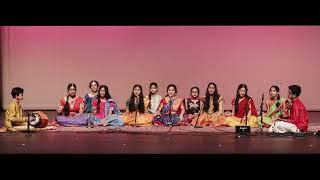 Garudadwani Tillana _ Carnatic music by Acharya Performing Arts Academy