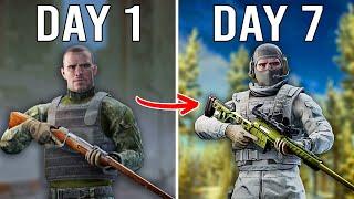 I Spent the First 7 Days of Wipe as a Solo Sniper…