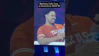 Berleezy calls Coryxkenshin at dreamcon2024  #dreamcatchers #dreamcon #coryxkenshin #berleezy