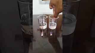 Litmus test for Acid and Base | litmus paper experiment #shorts #science #ytshorts