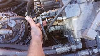 Control Valve Spool Open.how To Work See #excavator #hitachi #volvo #cat