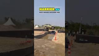 Tata Harrier EV In Action  First Indian Car To Done This #tataharrierev
