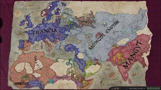 CK3 Timelapse but all religions are reformed from start (1066)